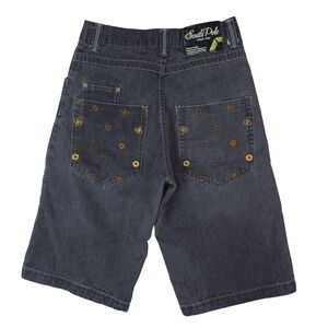 Vtg Southpole Shorts Mens 29x15 Gray Baggy Embroidered Y2K Hip Hop Streetwear